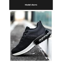 Zapatos De Seguridad Para Trabajo Con Punta De Acero Antideslizantes Y Respirables Para Hombres Botas De Trabajo Ligeras Y Confortables Para Construcción - details 12