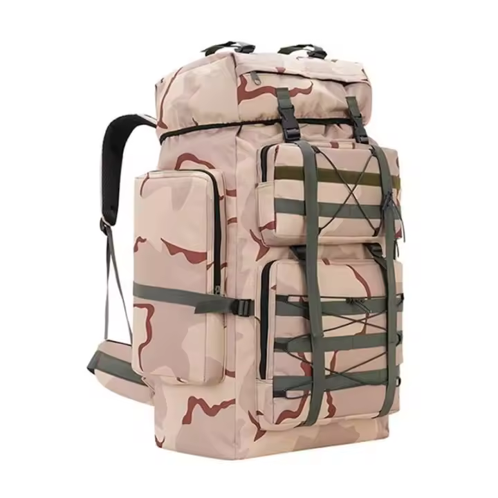 Bolsa de montañismo Montañismo para escalada al aire libre, gran capacidad, camping, senderismo, equipo, mochila deportiva, mochila táctica - 1