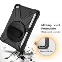 Funda a prueba de golpes con soporte para correa de hombro y banda para la palma para iPad Mini 5, funda para iPad Mini 4 - details 1