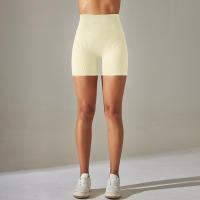 Hamidou-pantalones cortos deportivos de Yoga para mujer, mallas sin costuras para correr, ciclismo, cintura alta, entrenamiento, gimnasio, Verano - details 33