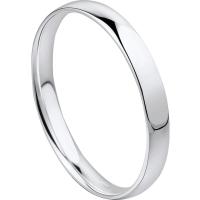 Andara-pulsera redonda de Plata de Ley  para mujer, brazalete grande Simple, regalo de joyería - details 0