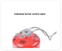 Estufa de Gas de doble cabezal de BRS-32, horno portátil para acampar al aire libre, interruptor de fuego, juego de utensilios de cocina con Control ajustable gratis - details 7