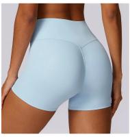 Pantalones Cortos de Yoga para Mujeres Fitness Running Ciclismo Pantalones Deportivos Transpirables Cintura Alta Entrenamiento Gimnasio Push Up Leggings de Nylon - details 25
