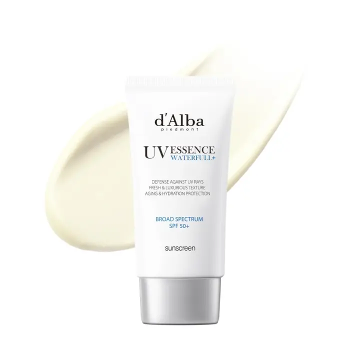 d'alba Piedmont Protector solar con esencia de trufa blanca italiana, cuidado de la piel vegano, protector solar liviano con SPF 50+ de amplio espectro, brillante, seguro para todo tipo de piel, cuidado de la piel coreano (1.69 fl. oz) - 1