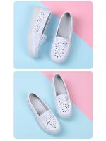 Zapatos de enfermera con colchón de aire para mujer, suela suave, transpirables, cómodos, antideslizantes, de suela plana, para verano, 2025 - details 1