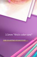 Lápices de Dibujo a Color Metálico y Macaron 72 Set de Madera de Aceite para Dibujo a Mano y Boceto de Arte para Adultos - details 5