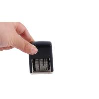 Dater-sello de palabras autoentintado, suministros de Metal para álbum de recortes, estampado de rodillos, suministros de oficina DIY, juego de barro, sellos de fecha, sello de fecha - details 3
