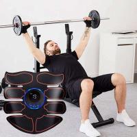 Ayuda de entrenamiento para masaje de cuerpo entero eléctrico muscular recargable, parche de combinación múltiple y juego de Gel de repuesto - details 9