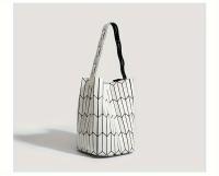 Bolsa de Tote Hexagonal Geométrica Material PVC Duradero Cierre Magnético - details 14