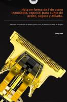 Cortador de Pelo Eléctrico T9 Cabeza Calva Maquilladora de Afeitar Fader Eléctrico - details 3