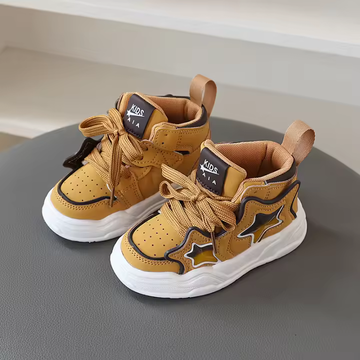 Nuevos zapatos deportivos para niños, zapatos casuales de suela alta con suela blanda antideslizante - 1