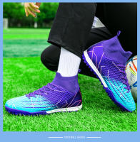 Botas de fútbol para hombre, zapatos de fútbol profesionales FG/TF, botines de tobillo alto para niños pequeños, zapatillas de fútbol para césped, zapatos de entrenamiento de fútbol sala - details 17