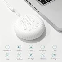 Máquina portátil de ruido blanco para bebés, dispositivo de sueño con apagado temporizado, recargable por USB, 10 voces - details 1