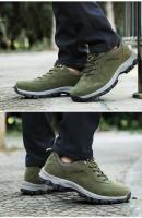 Zapatos de Senderismo de Cuero de Gamuza para Hombres Calzado de Exteriores Original - details 11