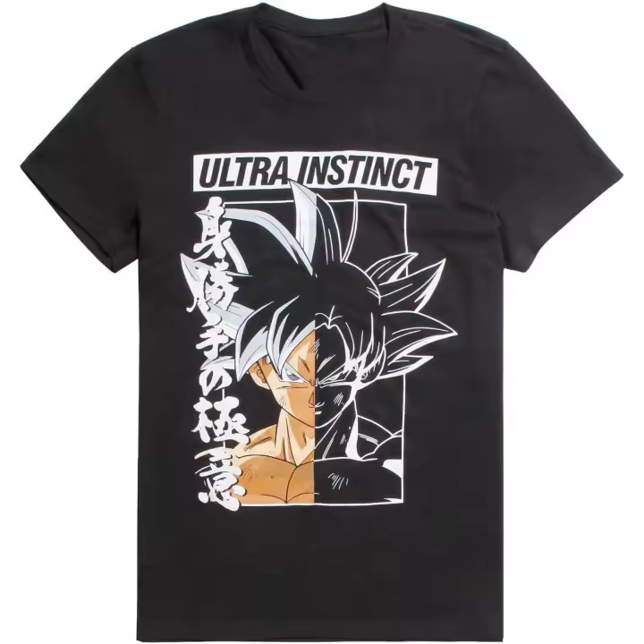 Dragon Ball Super Goku Ultra Instinct Split T-Shirt - 1
