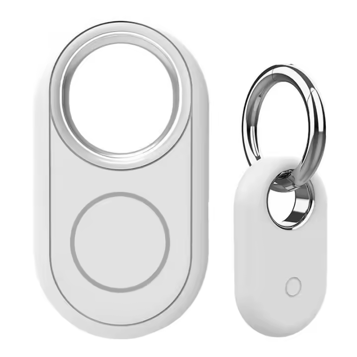 Rastreador GPS Etiqueta Bluetooth inteligente a través de Find My Finder para llaves, bolsa para mascotas, resistente al agua e IP54 con funda de silicona - 1