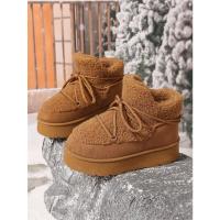 Botas de nieve para mujer otoño invierno zapatos cálidos - details 2