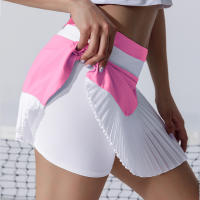 Falda Deportiva de Cintura Alta Sean Tsing Ajuste Elástico, Transpirable, Plisado para Tenis, Golf, Bádminton, Pingpong, Entrenamiento Hecha en Taiwán, Temporada Primavera/Verano - details 1