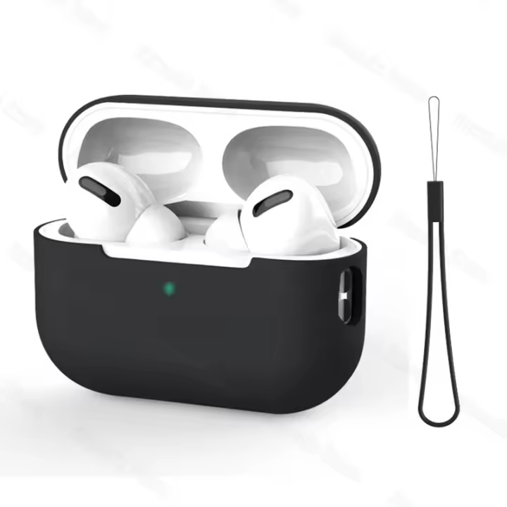 Funda de silicona líquida 2, funda protectora suave para auriculares, funda para 3 Pro 2 - 1