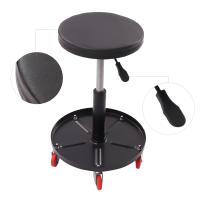 Asiento de taller giratorio para taller, taburete de taller, taburete con ruedas, 136,08 kg - details 3