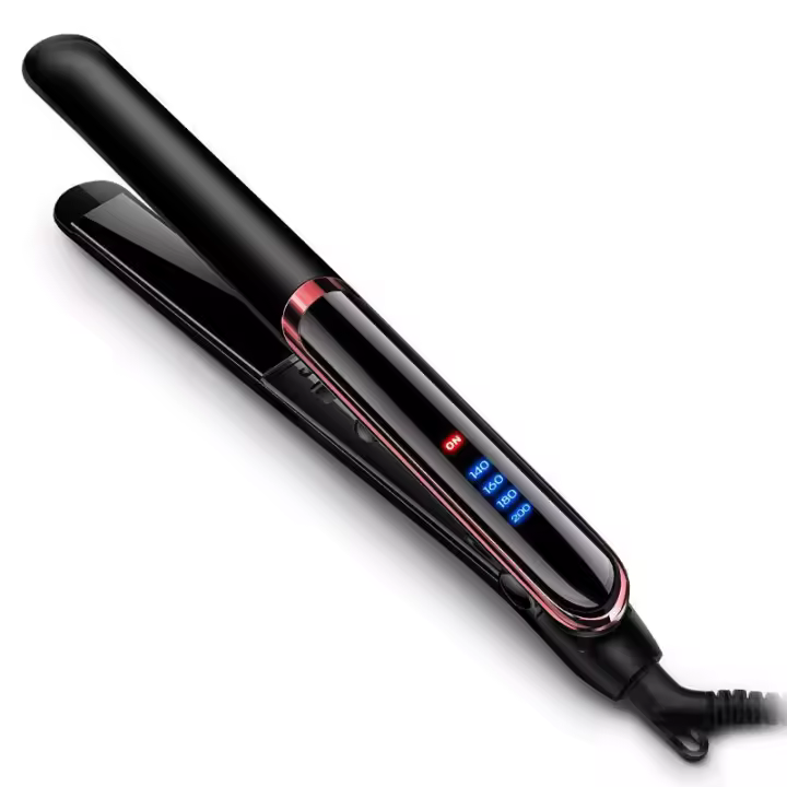 Plancha de Alisamiento de Iones Negativos de 26MM Hierro de Alisamiento de Torsión Rápido Calentamiento Anti-Escaldado Cerámica Brillante Herramienta de Cabello de Belleza - 1