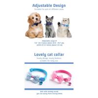Collar de Mascotas Ajustable y Duradero Collar de Gato con Lazo Lindo Accesorio Suave para Cachorro - details 0