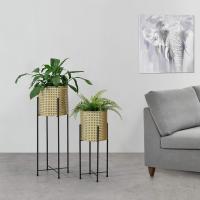 Soporte de Metal para Plantas 2 Piezas Tamaño 50 x 21 x 21 cm y 70 x 24 x 24 cm - details 6