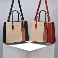 Bolso con asa superior y correa ajustable para mujer, bolso bandolera grande, - details 6