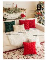 BZ011 varios colores Árbol de Navidad Patrón de Navidad Funda de almohada de ambiente festivo - details 6