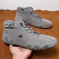 Botas Informales De Motocicleta Para Hombre, Zapatos Impermeables De Alta Calidad, Calzado De Lujo, Invierno, 2023 - details 5