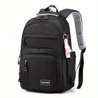 Mochila de nailon de moda para mujer, mochila informal resistente al agua de gran capacidad con correas ajustables - details 10