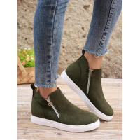 Zapatillas Casuales de Moda para Mujer Suela Plana Cómoda con Cabeza Redonda - details 1