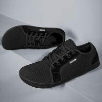 Zapatos anchos antideslizantes para hombre, calzado de punta ancha para exteriores, Zapatillas de malla informales, minimalista - details 5