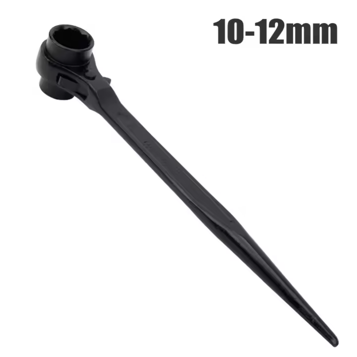 Portabrocas o portabrocas, llave de trinquete de cola afilada, cabeza de accionamiento cuadrada, Mini llave de trinquete de liberación rápida, ajuste eficiente - 1