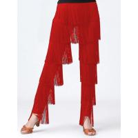 Pantalones con Flecos de Múltiples Capas para Mujer 2024 Pantalones de Baile de Color Sólido con Borlas Ropa de Fiesta de Talla Grande - details 8