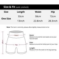 Pantalones cortos de Yoga de cintura alta para mujer, mallas deportivas sin costuras para correr, mallas deportivas, pantalones de entrenamiento - details 1