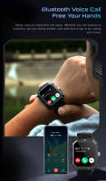 ROGBID-Reloj inteligente S3 para hombre, accesorio de pulsera resistente al agua hasta 5atm con llamada Bluetooth - details 8