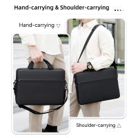 Funda para portátil de 14 y 15.6 pulgadas, estuche para Macbook Air Pro, tableta, impermeable, portátil, bolsa de transporte de viaje, bolso para computadora - details 1