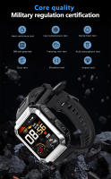 Reloj inteligente con pantalla completamente táctil de 1,96 pulgadas y auriculares Bluetooth TWS 2 en 1 - details 4