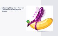 Anillo Vibrador para Pene, Juguetes Sexuales 3 en 1 para Parejas con 10 Modos de Vibración Vibradores de Anillo para Pene, Anillos para Pene Masculino Juguetes Sexuales para Parejas, Estimulador del Clítoris con Vibrador de Bala - details 0