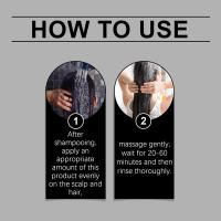 El aceite de ricino repone y nutre el cabello para una fragancia duradera. Mascarilla para el cuidado del cabello - details 3
