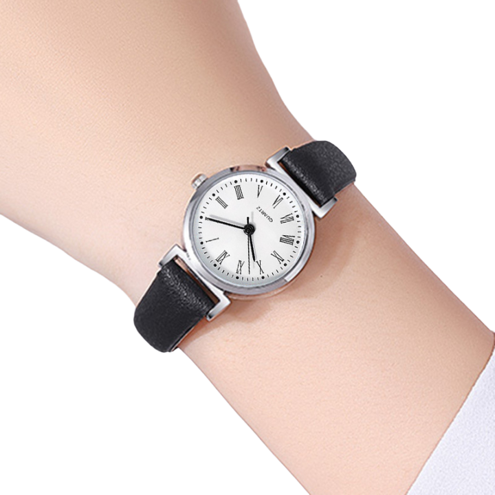 Women's Quartz Watch Exam Student Thin Strap Decorative Small Dial Exquisite Stylish Casual Daily Wear School Study Wristwatch