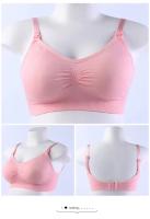 3 Pcs Pack Sujetador De Maternidad Transpirable Para Empequeñecimiento Y Dormir Sin Aros Ni Costuras Ni Ralladuras Ni Químicos Ni Alérgenos Ajuste De Correa Trasera Natural Para Mujer - details 11