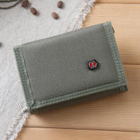 Cartera cuadrada corta para hombre, tarjetero con múltiples ranuras para monedas, tarjetas bancarias, identificación - details 5