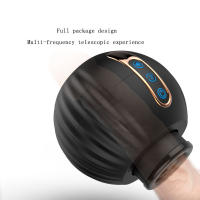 Little Pumpkin-masturbador rotativo telescópico automático para hombres, juguete sexual con bomba de vacío, entrenamiento de ejercicio, ampliación - details 2