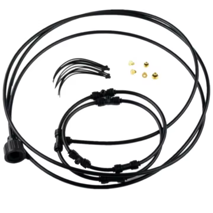 Kit de ventilador de refrigeración de verano de 20 pulgadas, Kit DE VENTILADOR DE AGUA, adecuado para jardines, piscinas, yardas - 1