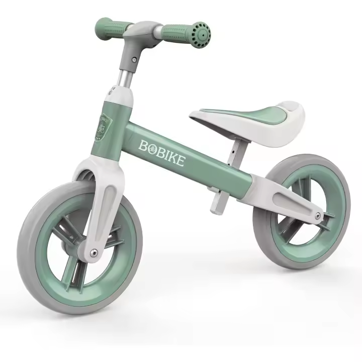 Bicicleta sin Pedales First Bike para Niños de 1,5 – 4 años hasta 25 Kg, Volante y Sillín de Altura Ajustable, Candado para Volante, Ultraligero para Niños y Niñas - 1