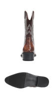 Botas vaqueras occidentales bordadas, botas de caballero británicas - details 7