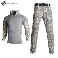 Conjunto de pantalones de rana tácticos para hombre de color Acu de alta calidad - details 0