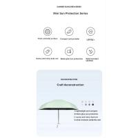 Parasol De Bolsillo Mini Protector Solar Y UV Sombrilla Plegable De Vinilo Para Protección Contra El Sol Y Lluvia - details 2